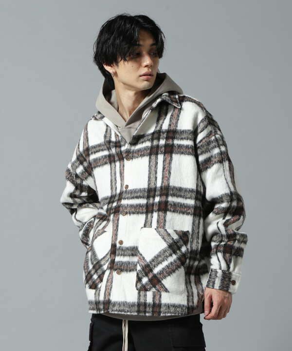 【WEB&DEPOT限定】Dankeschon/SHAGGY SHIRTS/シャギーチェックシャツ