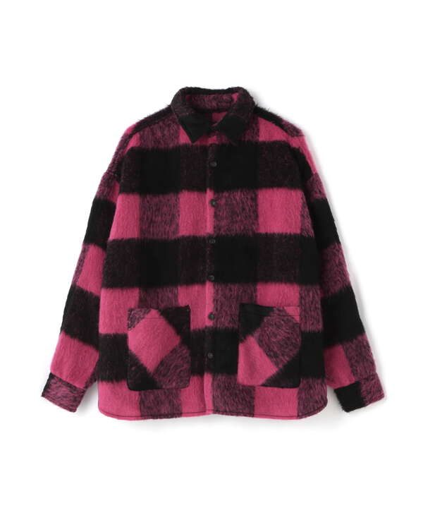 【WEB&DEPOT限定】Dankeschon/SHAGGY SHIRTS/シャギーチェックシャツ