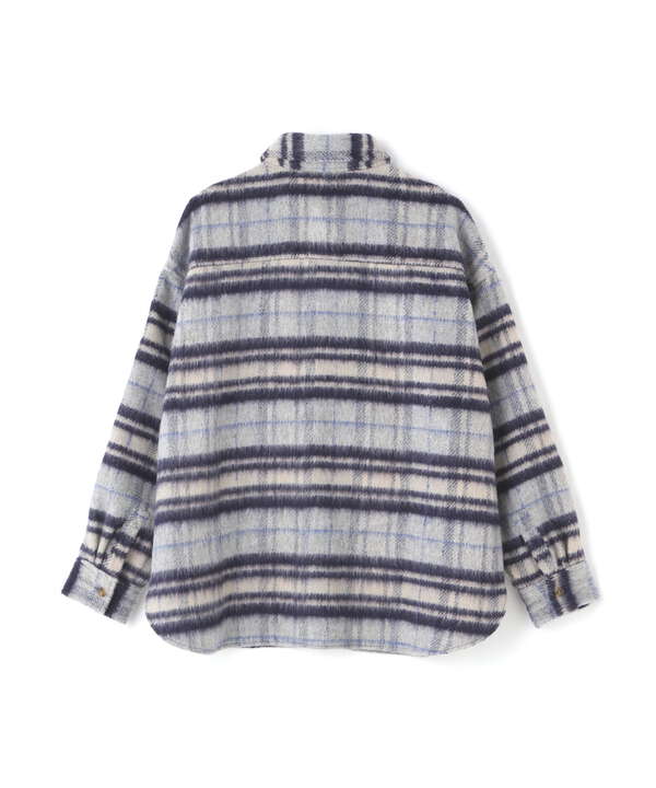 【WEB&DEPOT限定】Dankeschon/SHAGGY SHIRTS/シャギーチェックシャツ