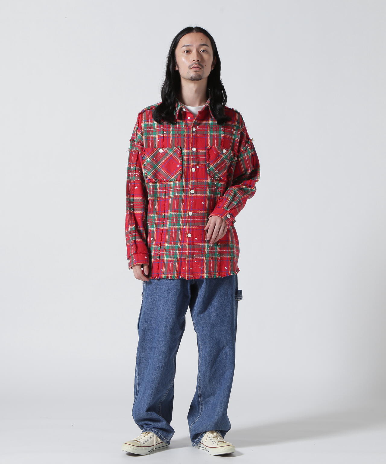 Dankeschon/ダンケシェーン/COTTON VIYELLA CHECK SHIRT/コットン