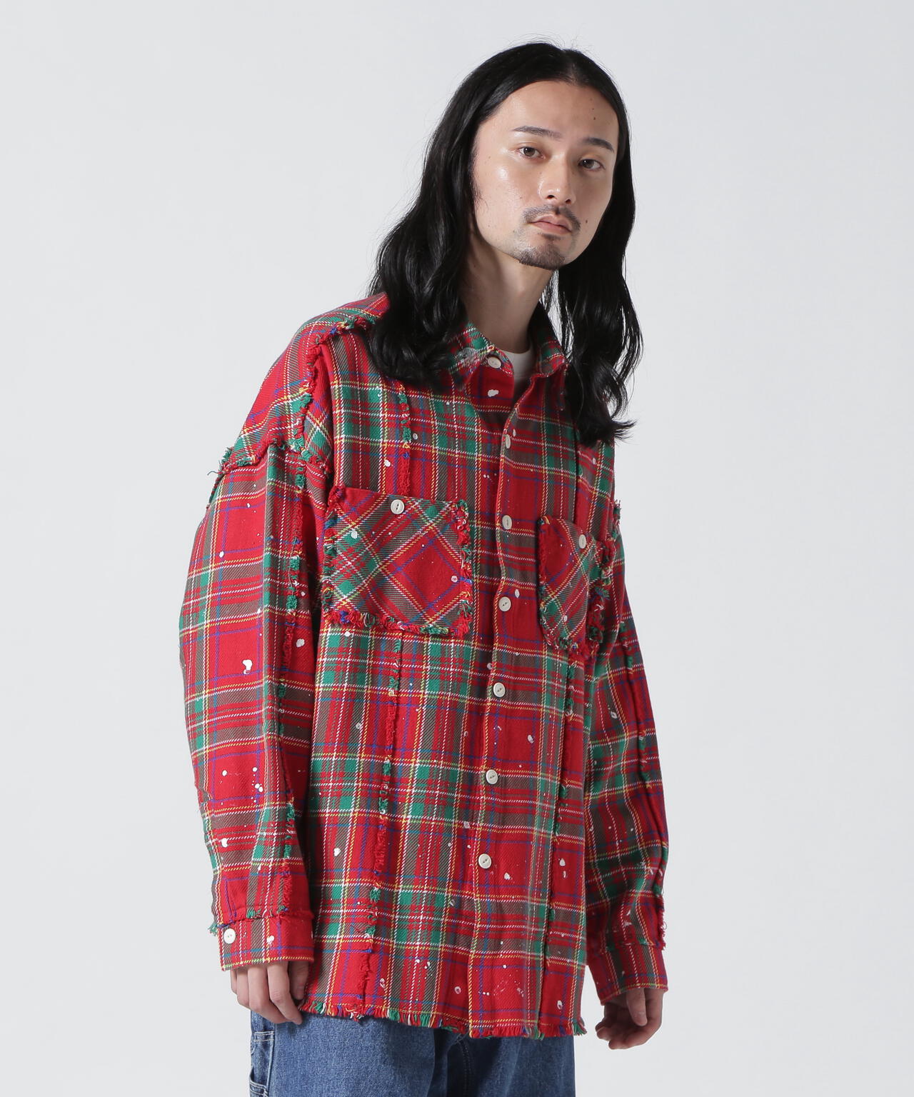 Dankeschon/ダンケシェーン/COTTON VIYELLA CHECK SHIRT/コットン