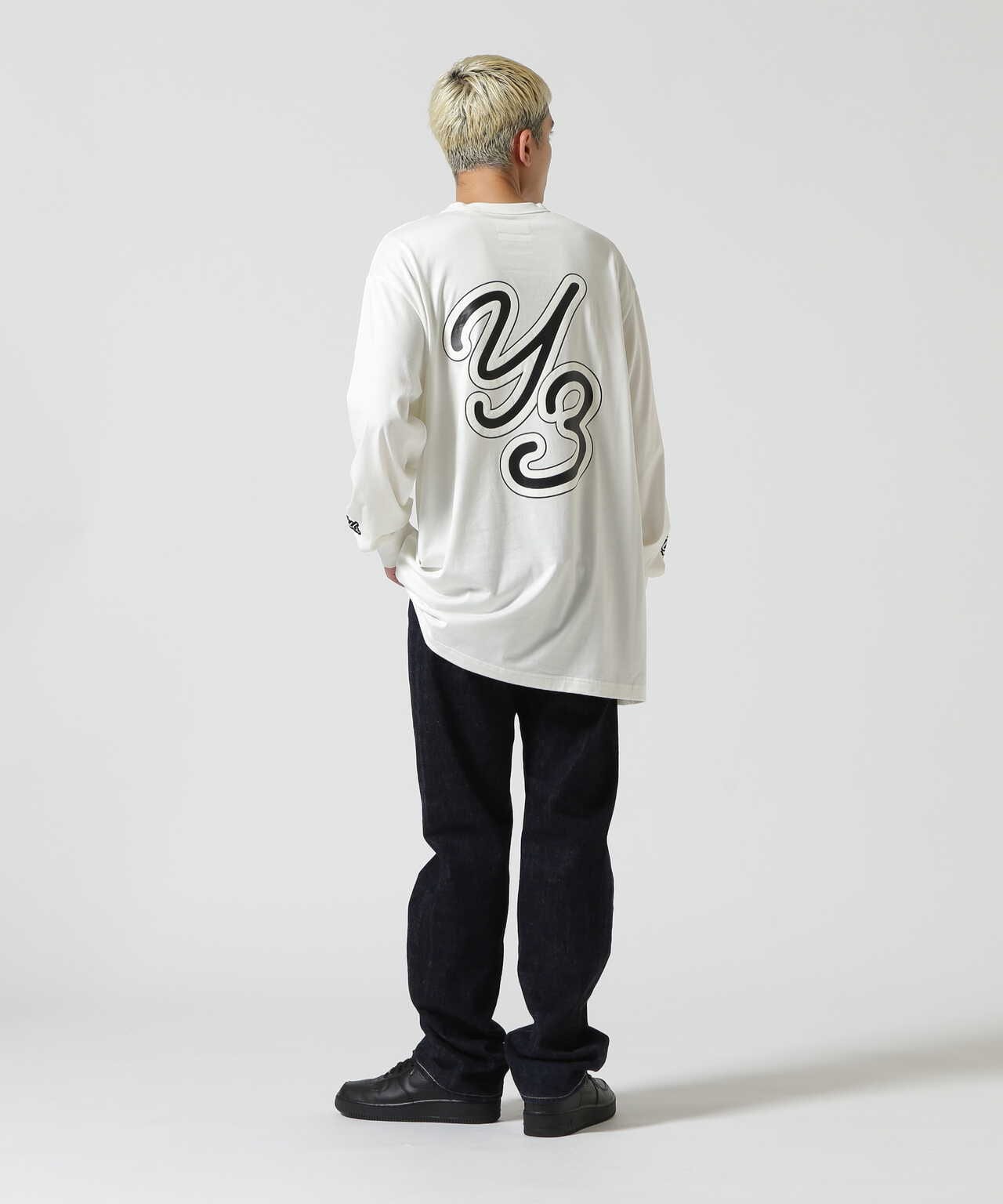 Y-3/ワイスリー/GFX LS TEE/ロゴロングスリーブTシャツ | LHP