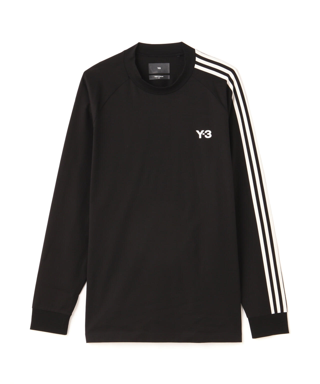 ワイスリー メンズ Tシャツ トップス Y-3 3 Stripe Long Sleeve T