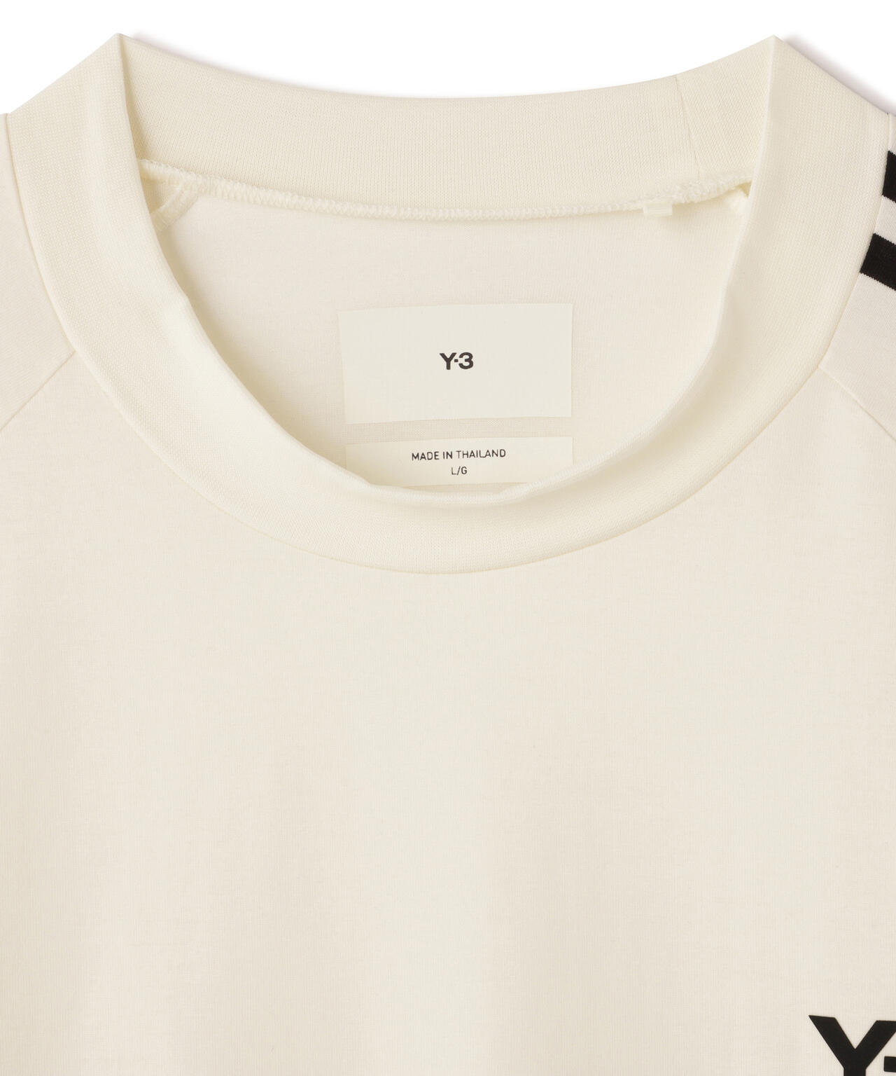 Y-3/ワイスリー/3S LS TEE/スリーストライプロングスリーブTシャツ