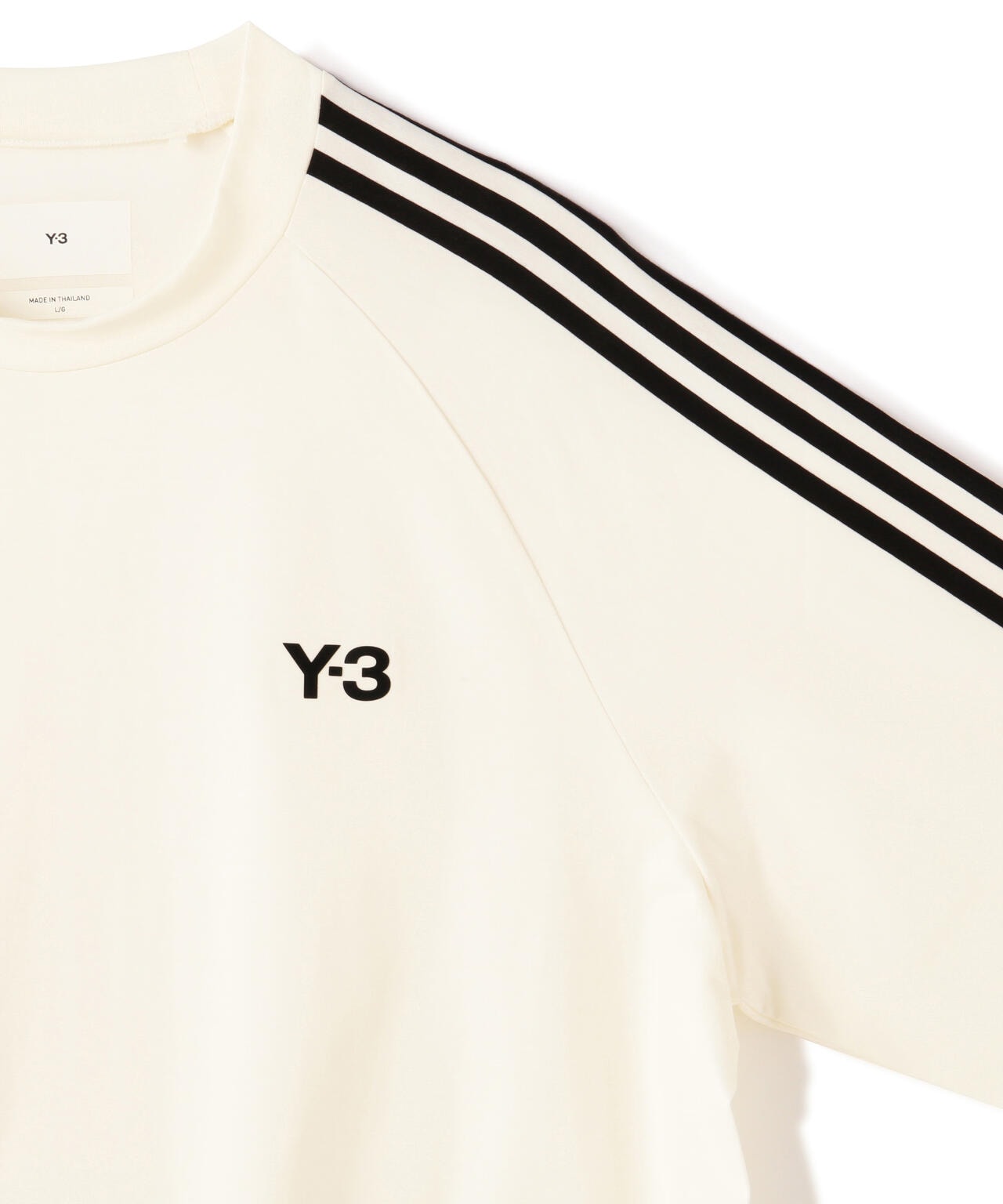 Y-3/ワイスリー/3S LS TEE/スリーストライプロングスリーブTシャツ 