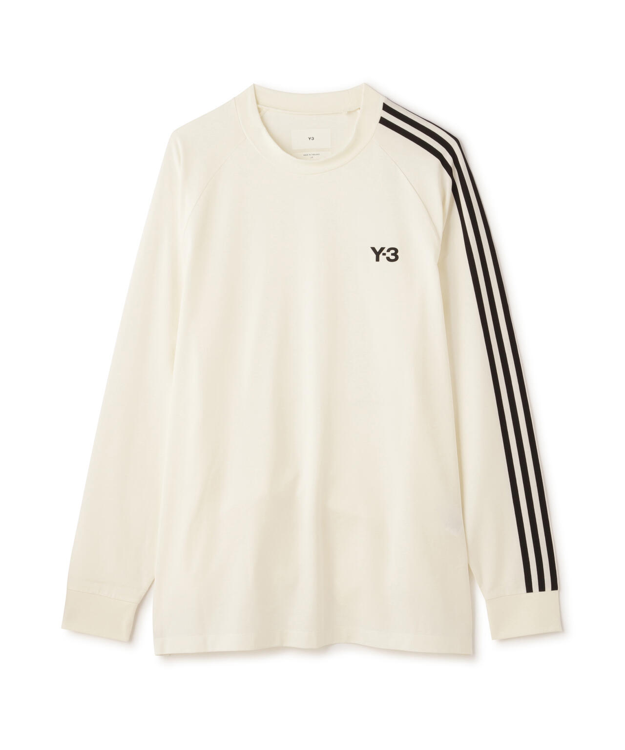 半額！ 新品 Y-3 3-STRIPES LS TEE S