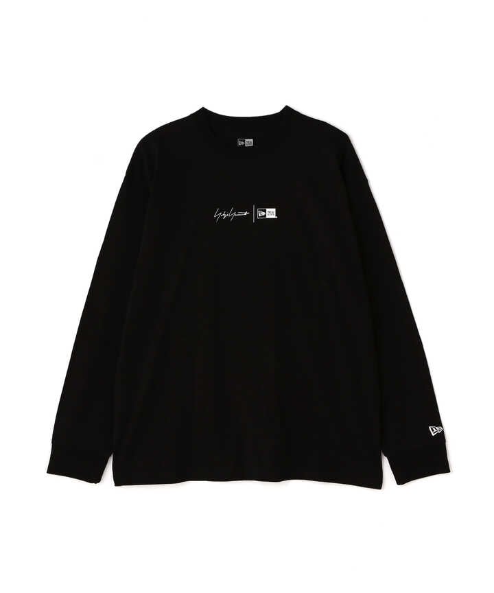 ヨウジヤマモト ニューエラ オレンジロゴ Tシャツ XL 5 ブラック 大きめ表記サイズ色