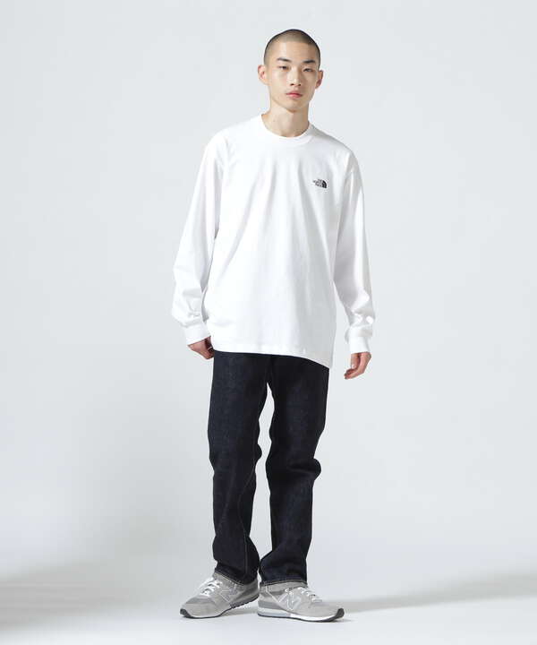 THE NORTH FACE/L/S Back Square Logo Tee/バックスクエアロゴロング