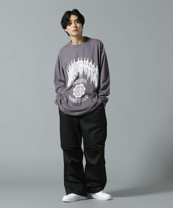 【WEB&DEPOT限定】DankeSchon/SUBHUMAN LST/ロゴロングスリーブTシャツ