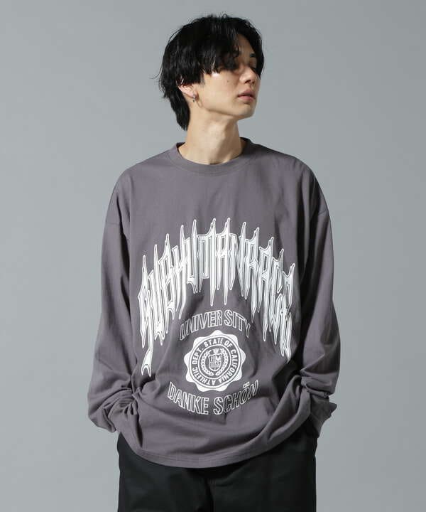 【WEB&DEPOT限定】DankeSchon/SUBHUMAN LST/ロゴロングスリーブTシャツ