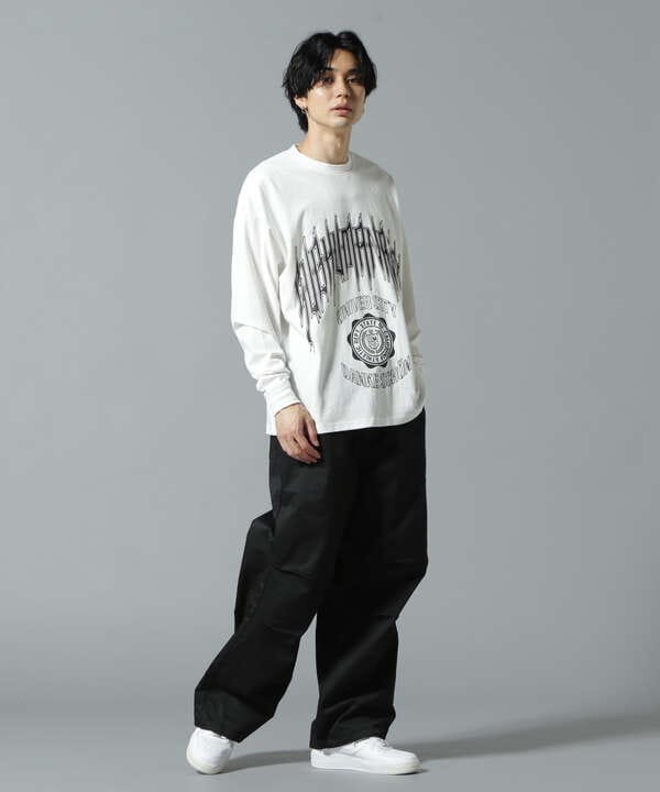 【WEB&DEPOT限定】DankeSchon/SUBHUMAN LST/ロゴロングスリーブTシャツ