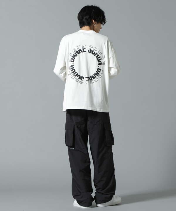 【WEB&DEPOT限定】DankeSchon/CIRCLE LST/サークルロングスリーブTシャツ