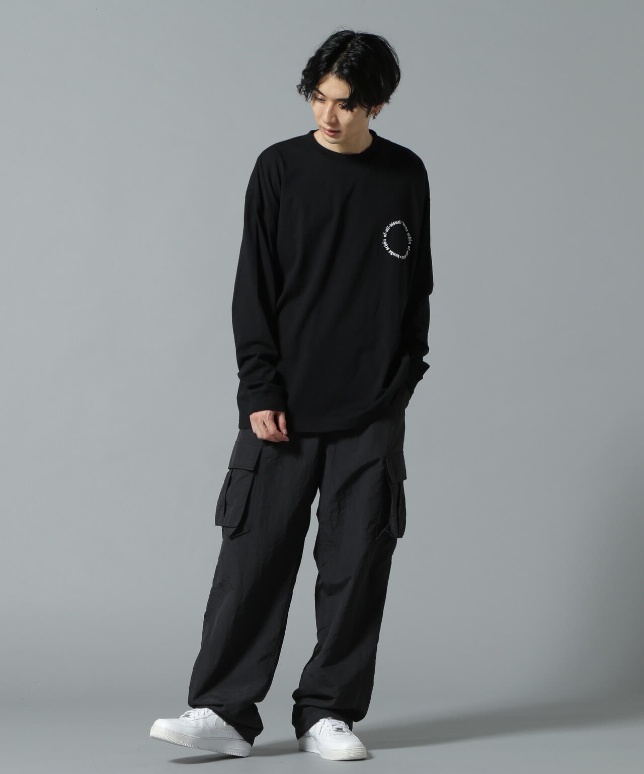 WEB&DEPOT限定】DankeSchon/ダンケシェーン/A4 LST/サークルロゴ ロングスリーブTシャツ | LHP ( エルエイチピー )  | US ONLINE STORE（US オンラインストア）