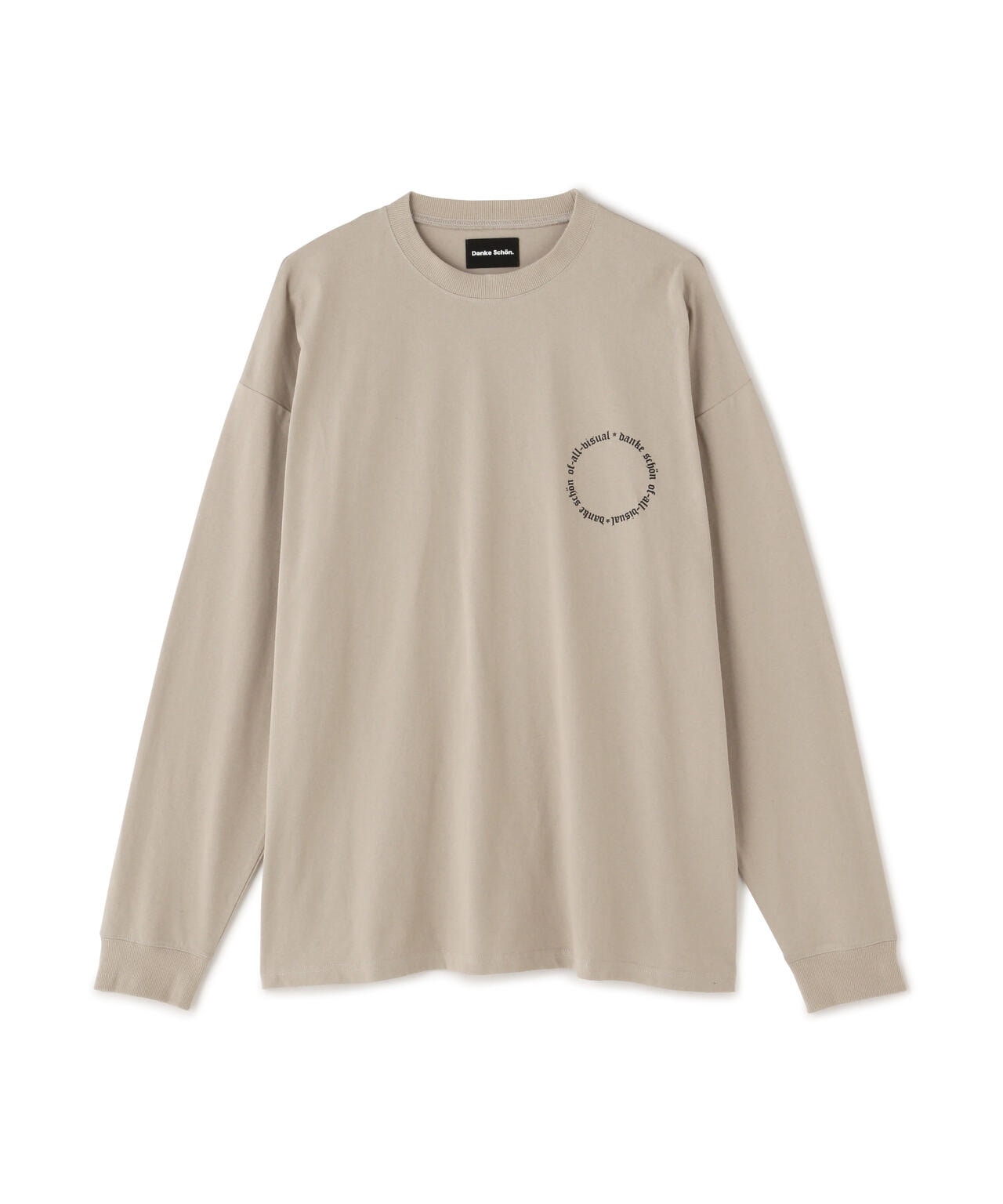 WEB&DEPOT限定】DankeSchon/ダンケシェーン/A4 LST/サークルロゴ ロングスリーブTシャツ | LHP ( エルエイチピー )  | US ONLINE STORE（US オンラインストア）