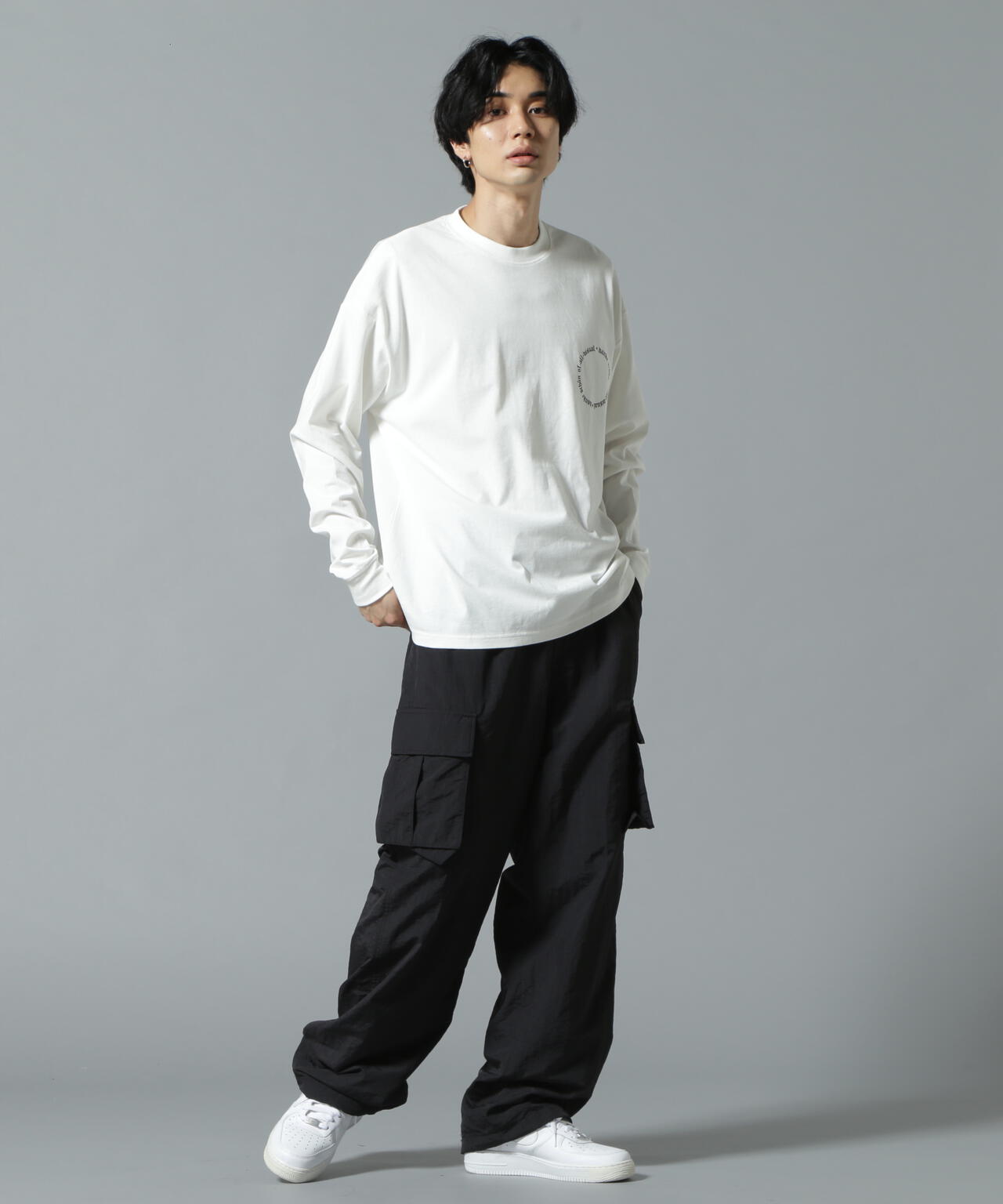 WEB&DEPOT限定】DankeSchon/ダンケシェーン/A4 LST/サークルロゴ ロングスリーブTシャツ | LHP ( エルエイチピー )  | US ONLINE STORE（US オンラインストア）