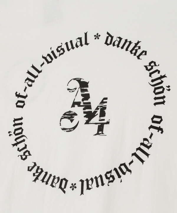 【WEB&DEPOT限定】DankeSchon/ダンケシェーン/A4 LST/サークルロゴ ロングスリーブTシャツ