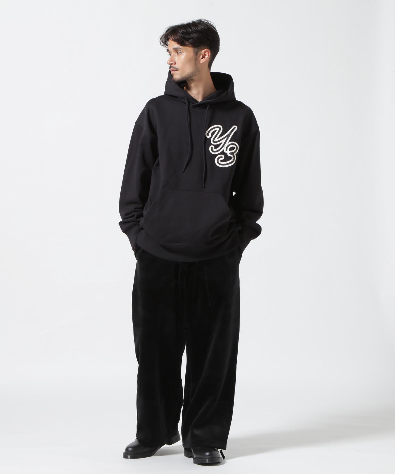 最安の新品 新品 Y-3 GFX HOODIE ロゴ パーカー | artfive.co.jp