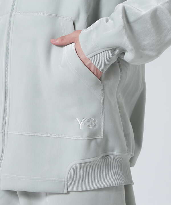 Y-3/ワイスリー/VELVET FZ HDY/ベルベットフルジップフーディー