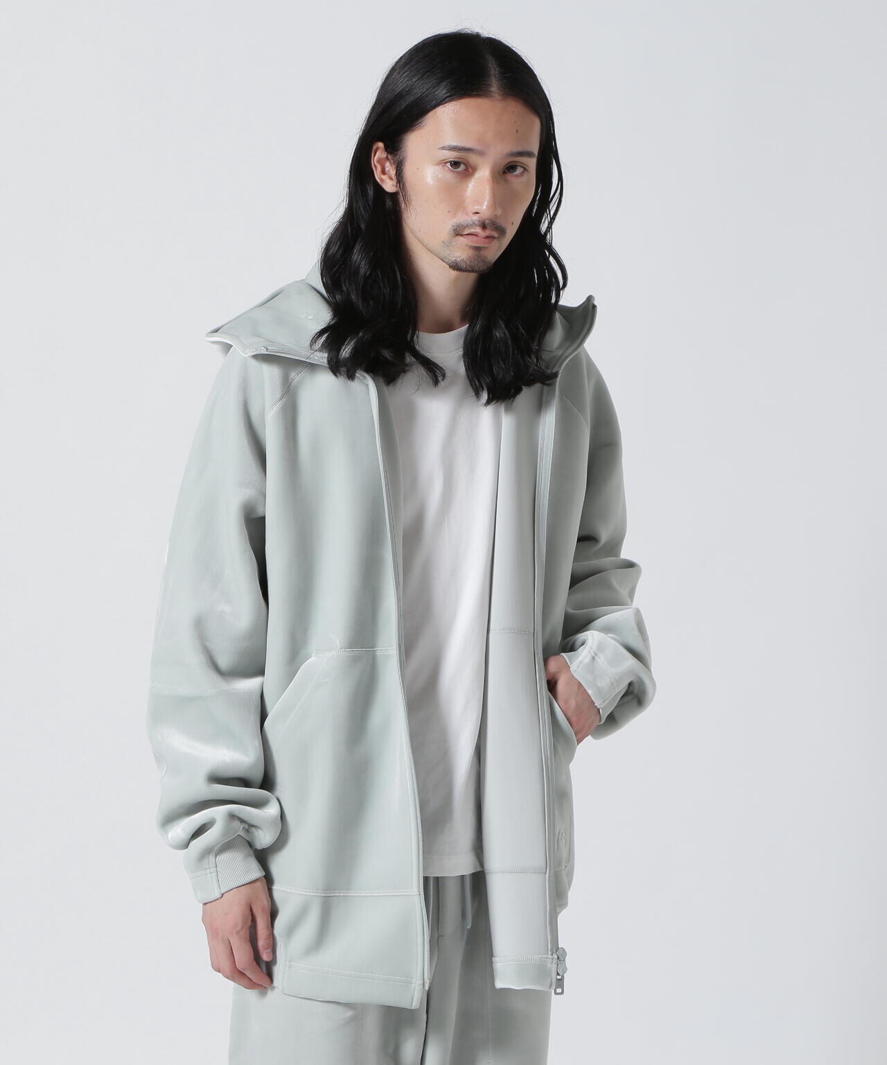 Y-3/ワイスリー/VELVET FZ HDY/ベルベットフルジップフーディー | LHP