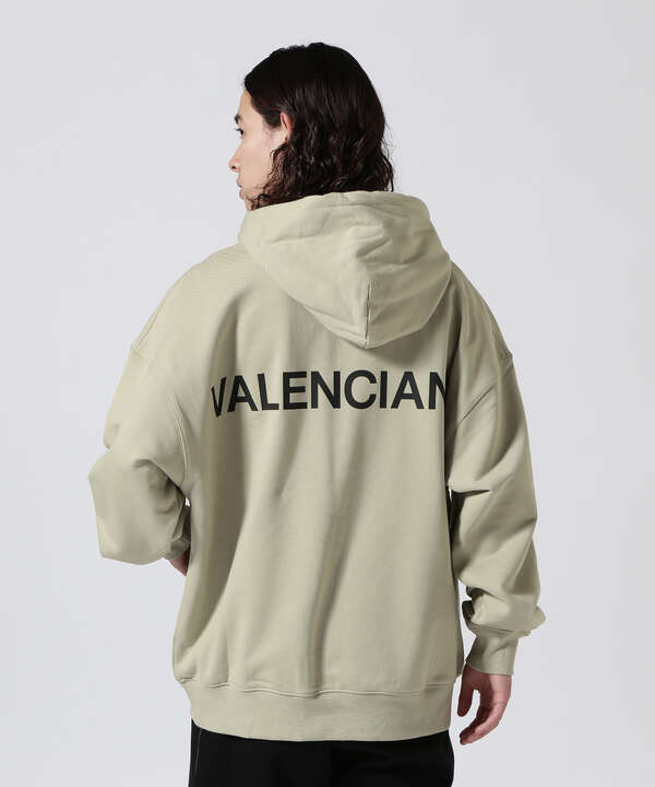 VALENCIANO BY KELME/バレンシアーノバイケルメ/BACK VALENCIANO HOODIE/バックロゴパーカー