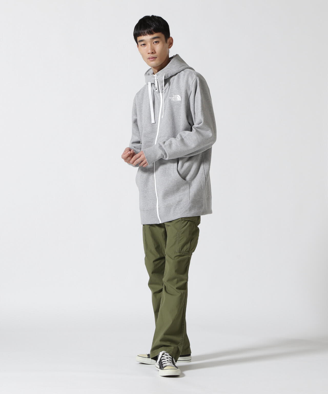 THE NORTH FACE/ザ・ノースフェイス/Rearview Full Zip Hoodie/ジップ 