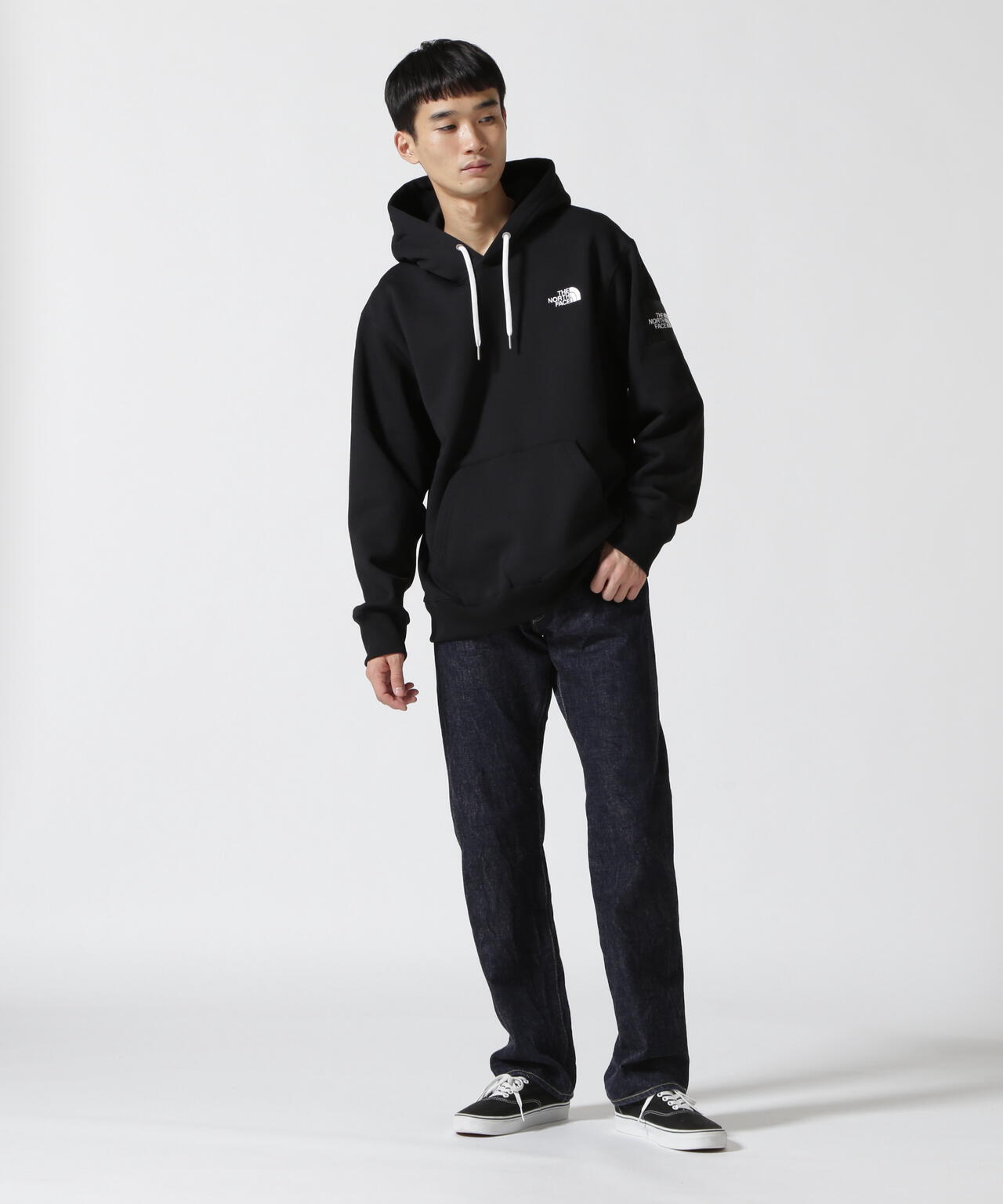 THE NORTH FACE/ザ・ノースフェイス/Square Logo Hoodie/スクエアロゴ