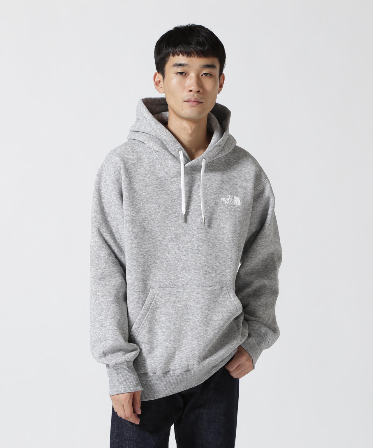 M The North Face Back Square Logo Hoodie