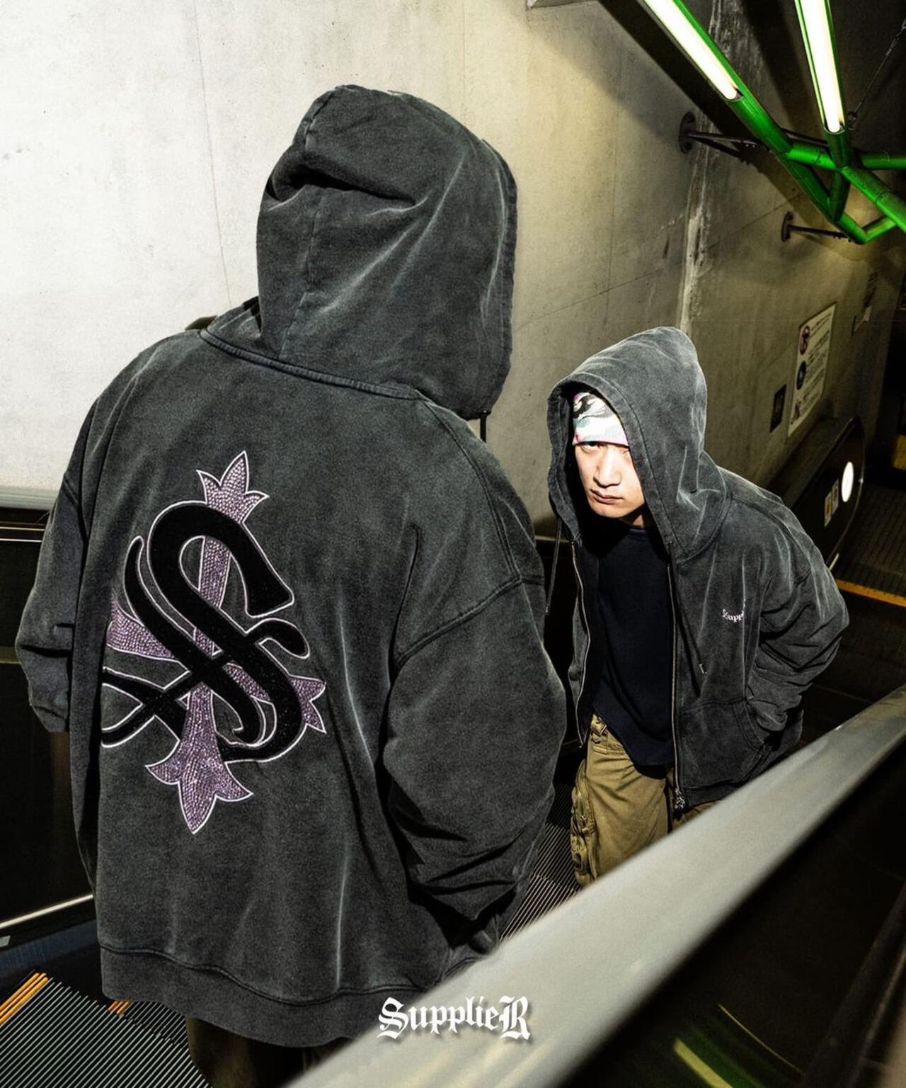 SUPPLIER/サプライヤー/Exclusive Cross Zip Hoodie Pink | LHP