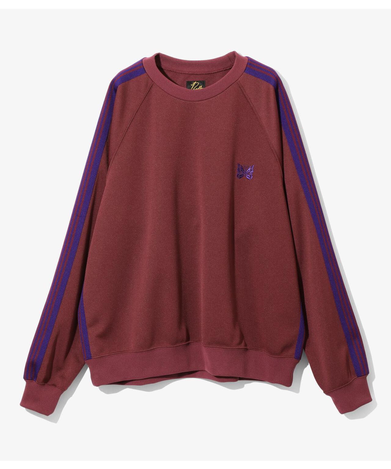 NEEDLES/ニードルズ/Track Crew Neck Shirt - Poly Smooth/トラック ...