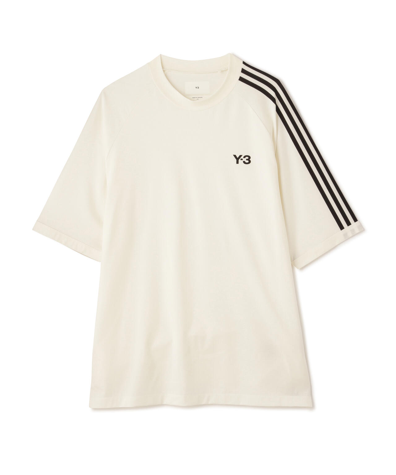 2081M【超人気モデルＸＬ】ワイスリー Y-3☆スリーストライプＴシャツ 美品YHS_2081