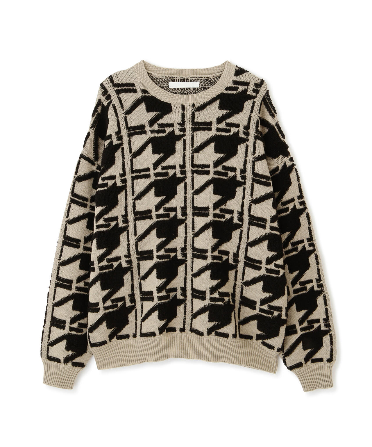 DankeSchon/ダンケシェーン/PREMIUM COTTON CHIDORI CREWNECK KNIT 