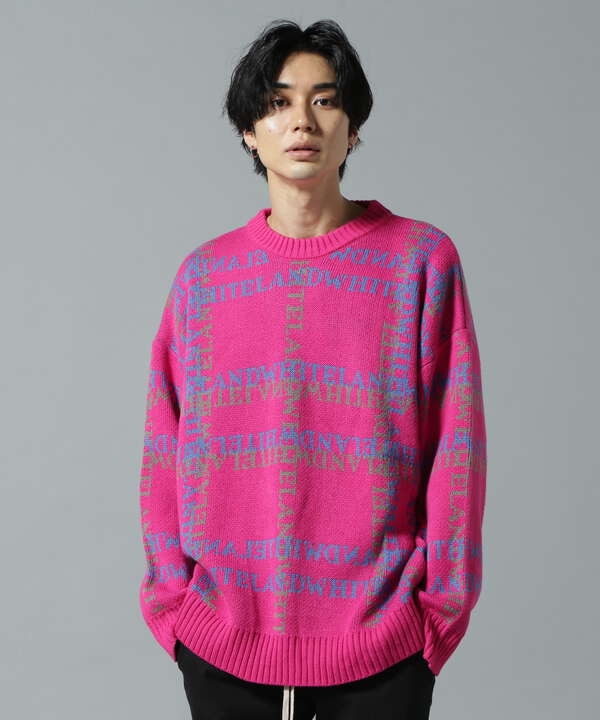 【WEB&DEPOT限定】WHITELAND/ホワイトランド/LOGO CHECK CN