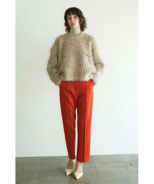 CLANE/クラネ/MIX LOOP MOHAIR KNIT TOPS