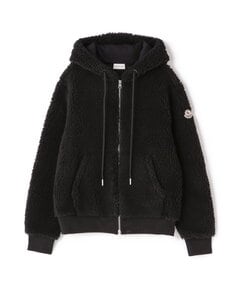 41,550円L 美品 23AW MONCLER ボア フリース ジップパーカー