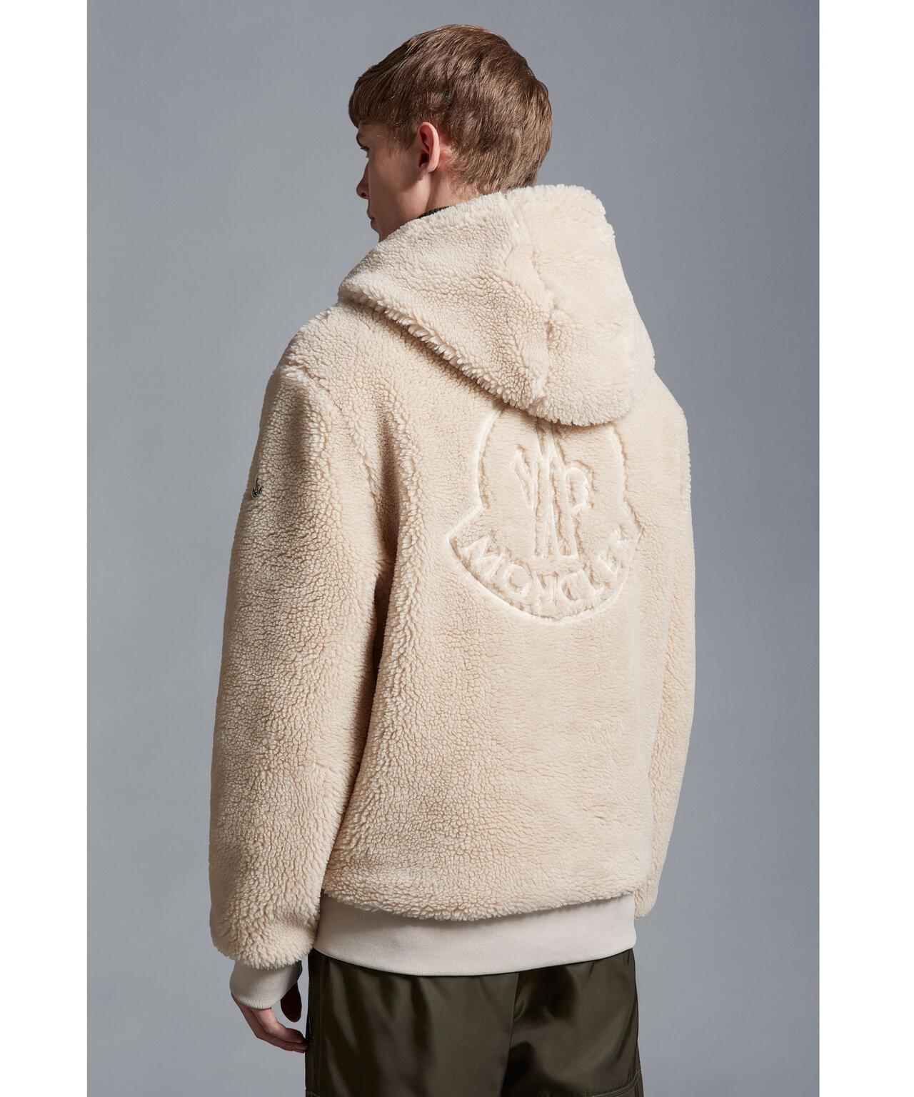 Moncler sherpa hoodie online