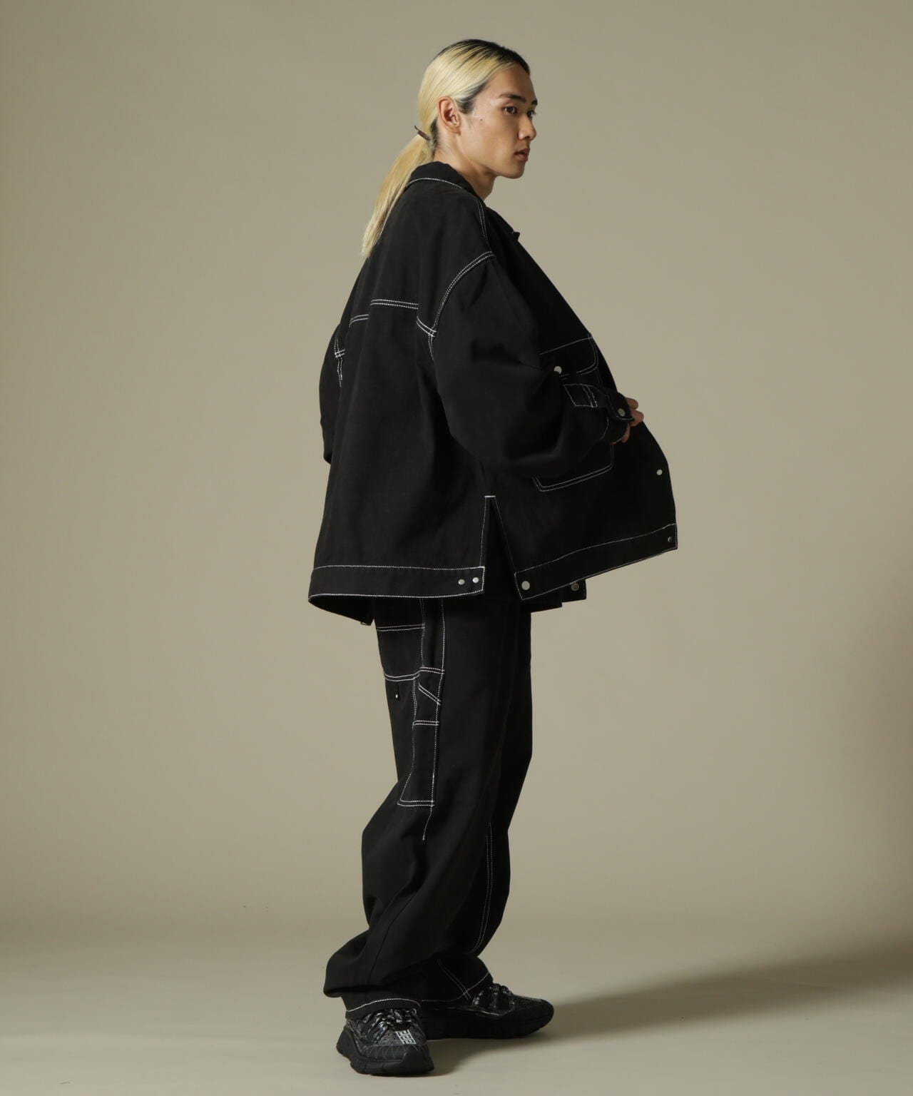 DankeSchon/ダンケシェーン/0STITCH TWILL COVERALLS/0ステッチツイル