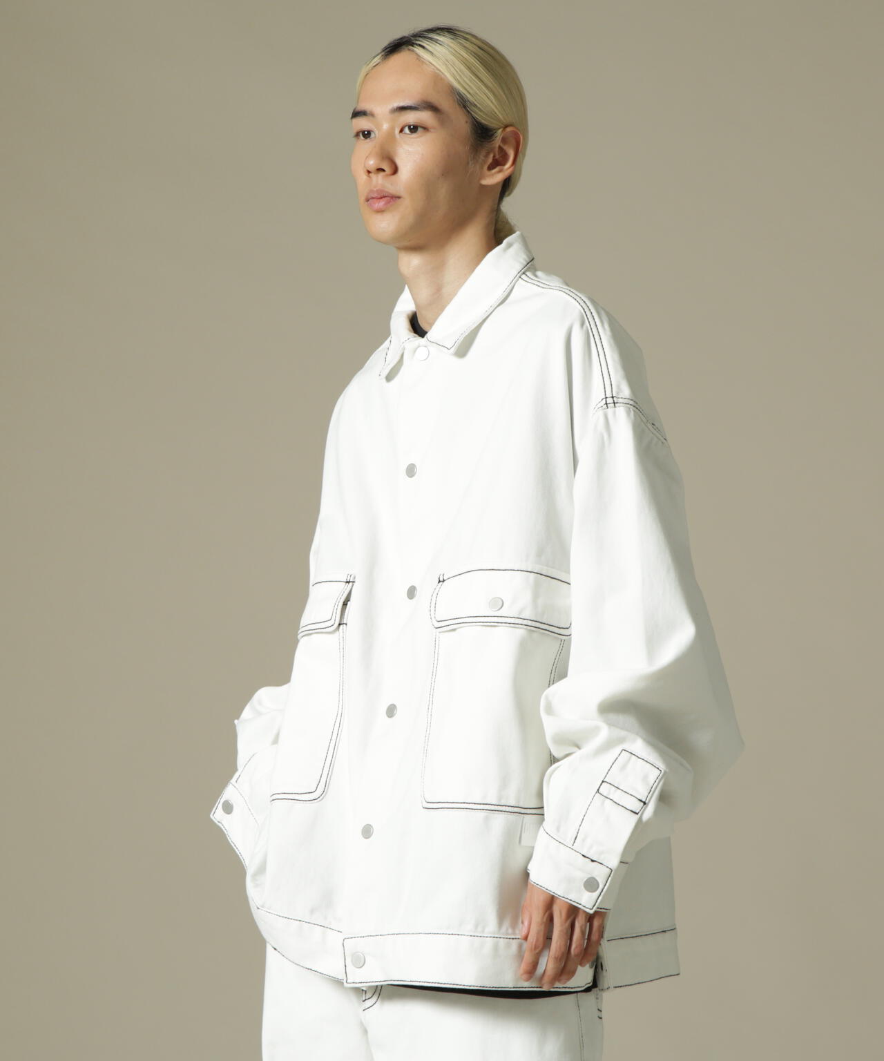 DankeSchon/ダンケシェーン/0STITCH TWILL COVERALLS/0ステッチツイル