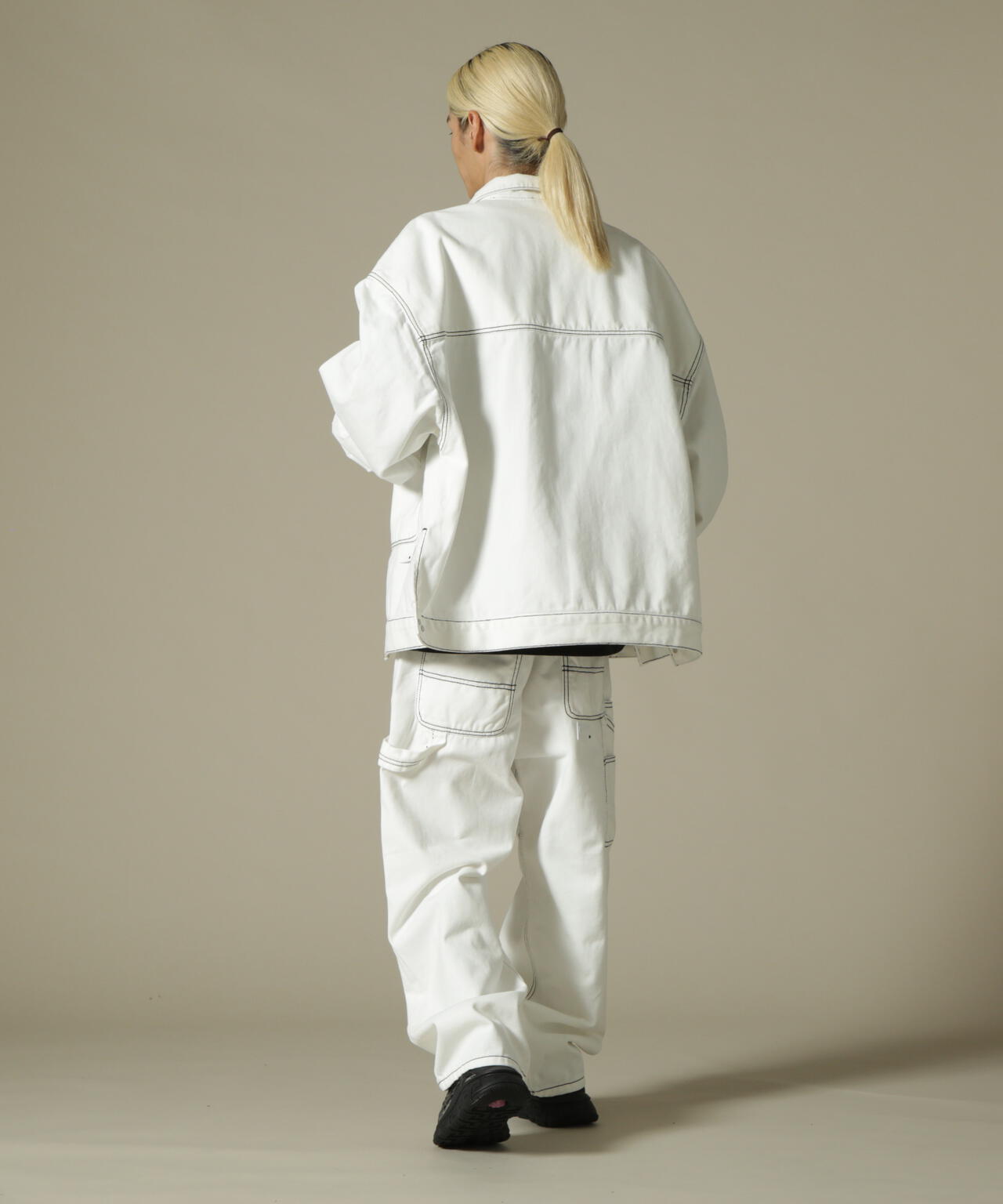 DankeSchon/ダンケシェーン/0STITCH TWILL COVERALLS/0ステッチツイル