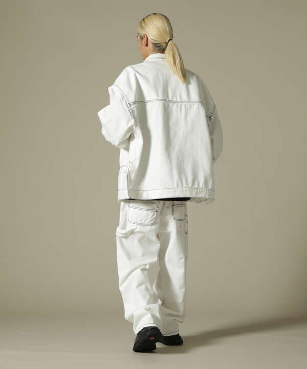 DankeSchon/ダンケシェーン/0STITCH TWILL COVERALLS/0ステッチツイルカバーオール