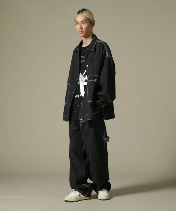 DankeSchon/ダンケシェーン/Premium Denim 0stitch Coveralls/0ステッチデニムカバーオール