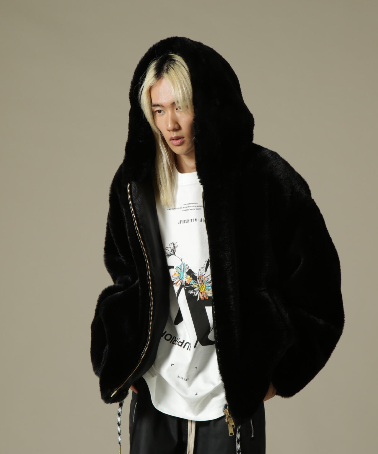 DankeSchon/ダンケシェーン/PREMIUM ECO FUR HOOD BLOUSON | LHP