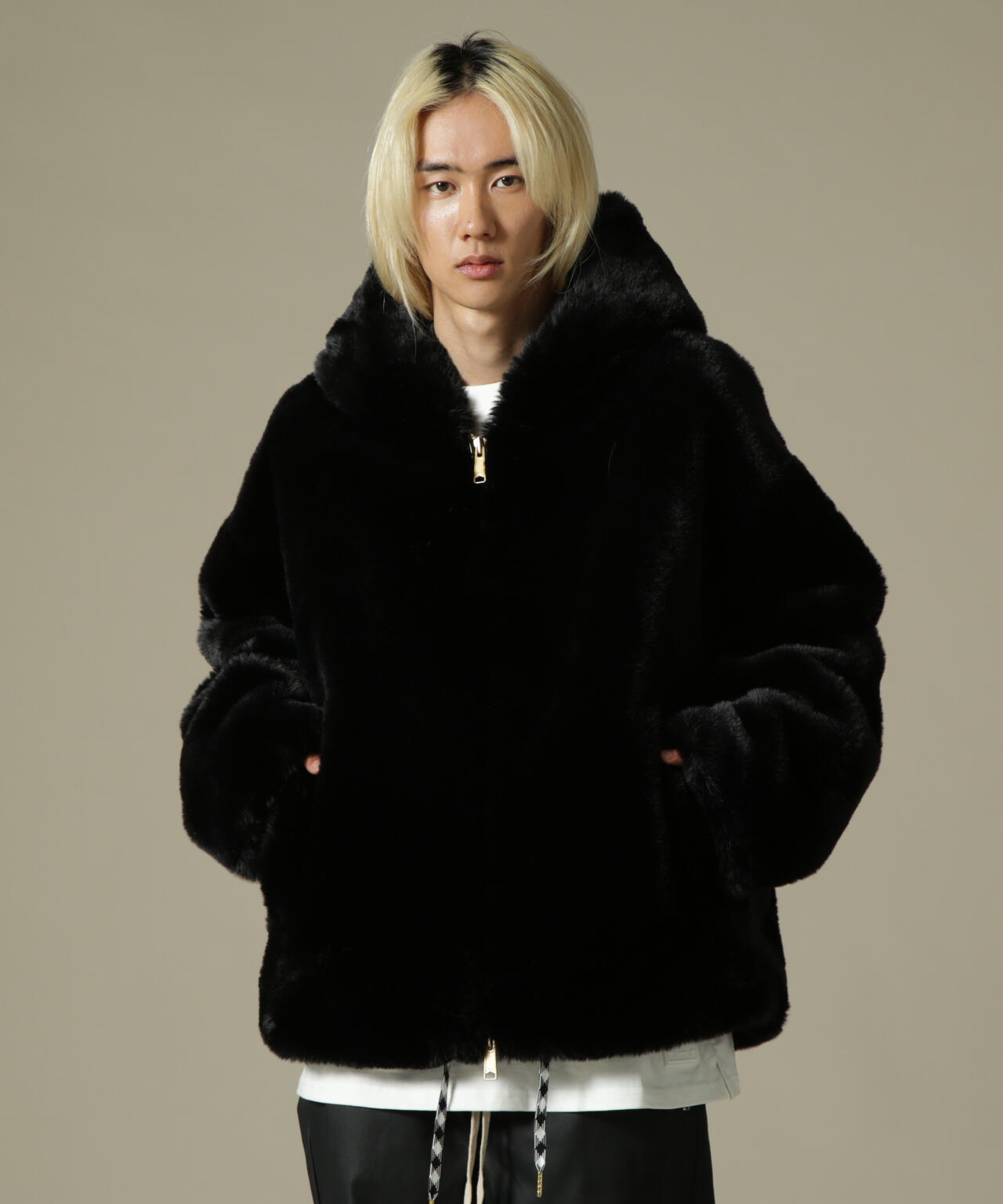 DankeSchon/ダンケシェーン/PREMIUM ECO FUR HOOD BLOUSON