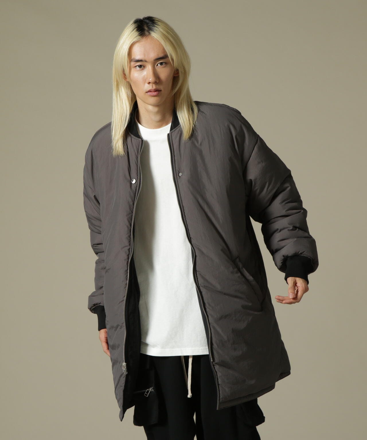 DankeSchon/ダンケシェーン/PREMIUM WASHER NYLON REVERSIBLE LONG MA