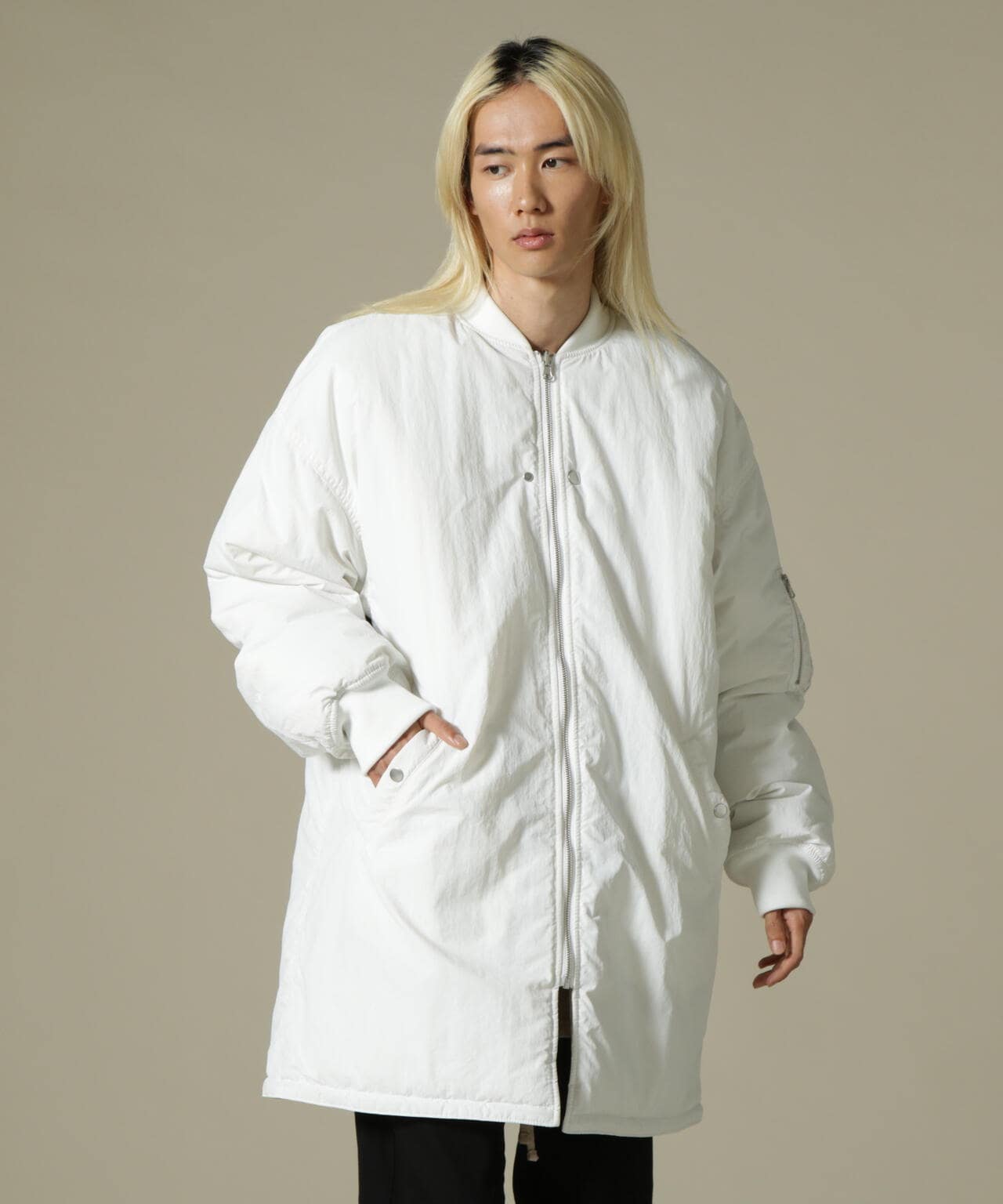 DankeSchon/ダンケシェーン/PREMIUM WASHER NYLON REVERSIBLE LONG MA