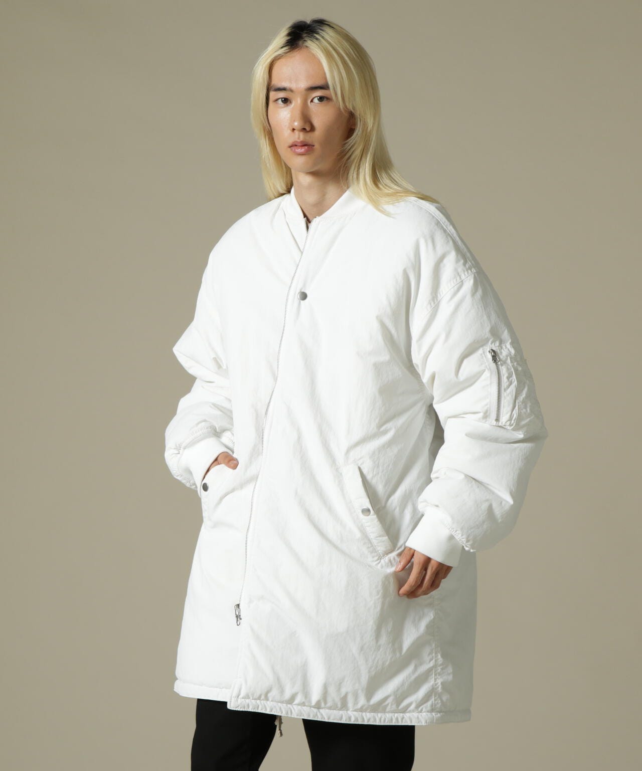 DankeSchon/ダンケシェーン/PREMIUM WASHER NYLON REVERSIBLE LONG MA