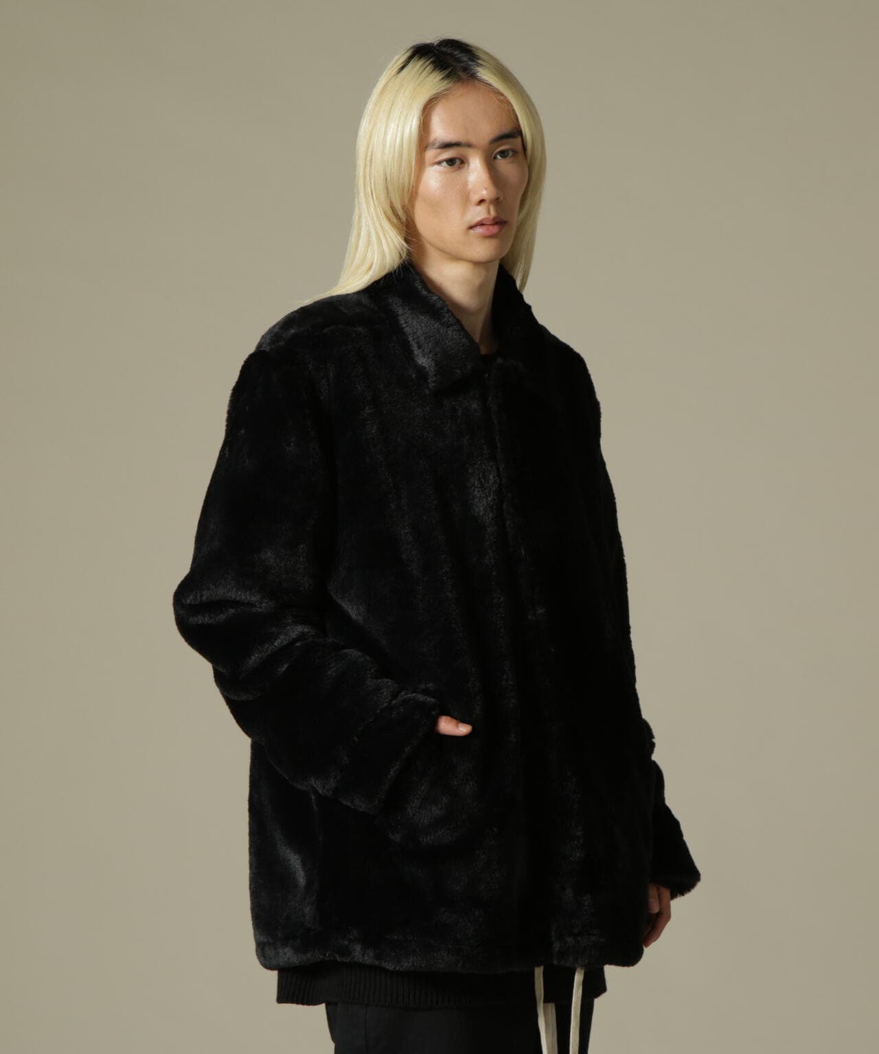 DankeSchon/ダンケシェーン/PREMIUM ECO FUR COACH JACKET/エコファー