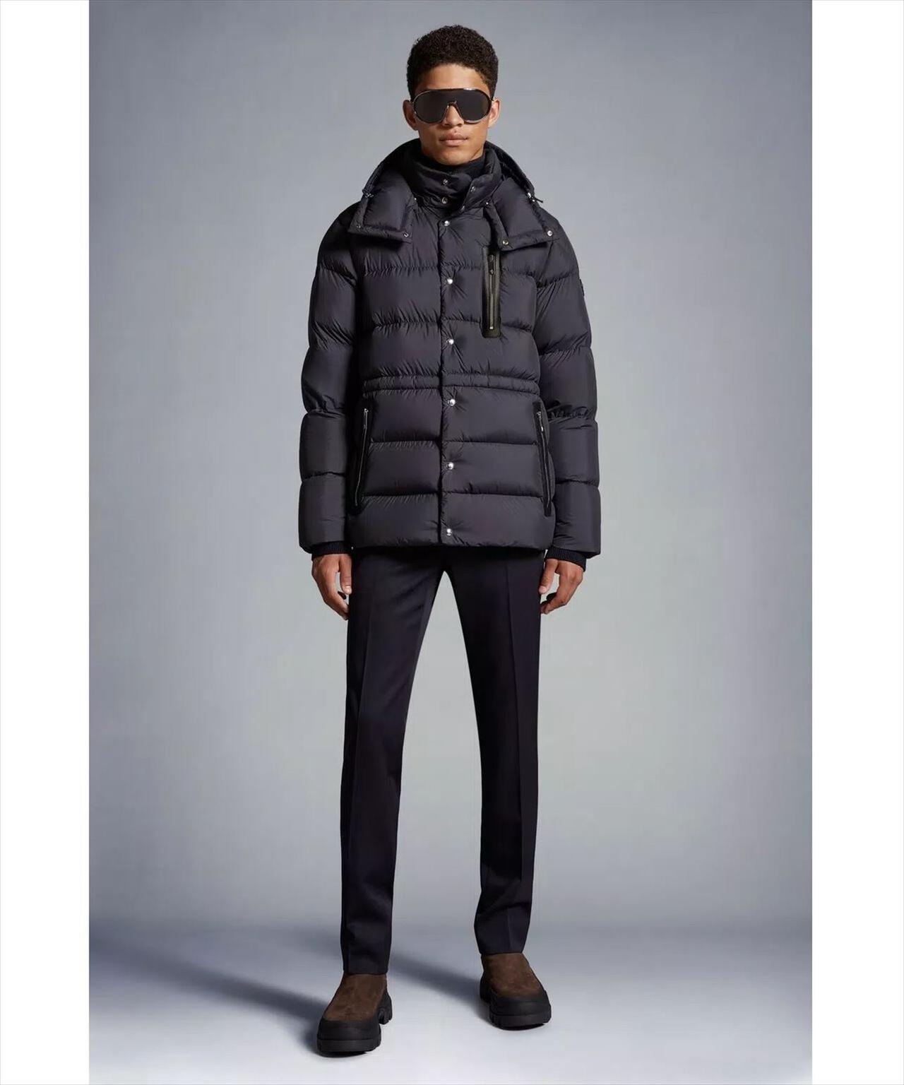 新作登場新作モンクレール MONCLER ジボーズ ダウンジャケット コート 1/M 黒 ジャケット・アウター