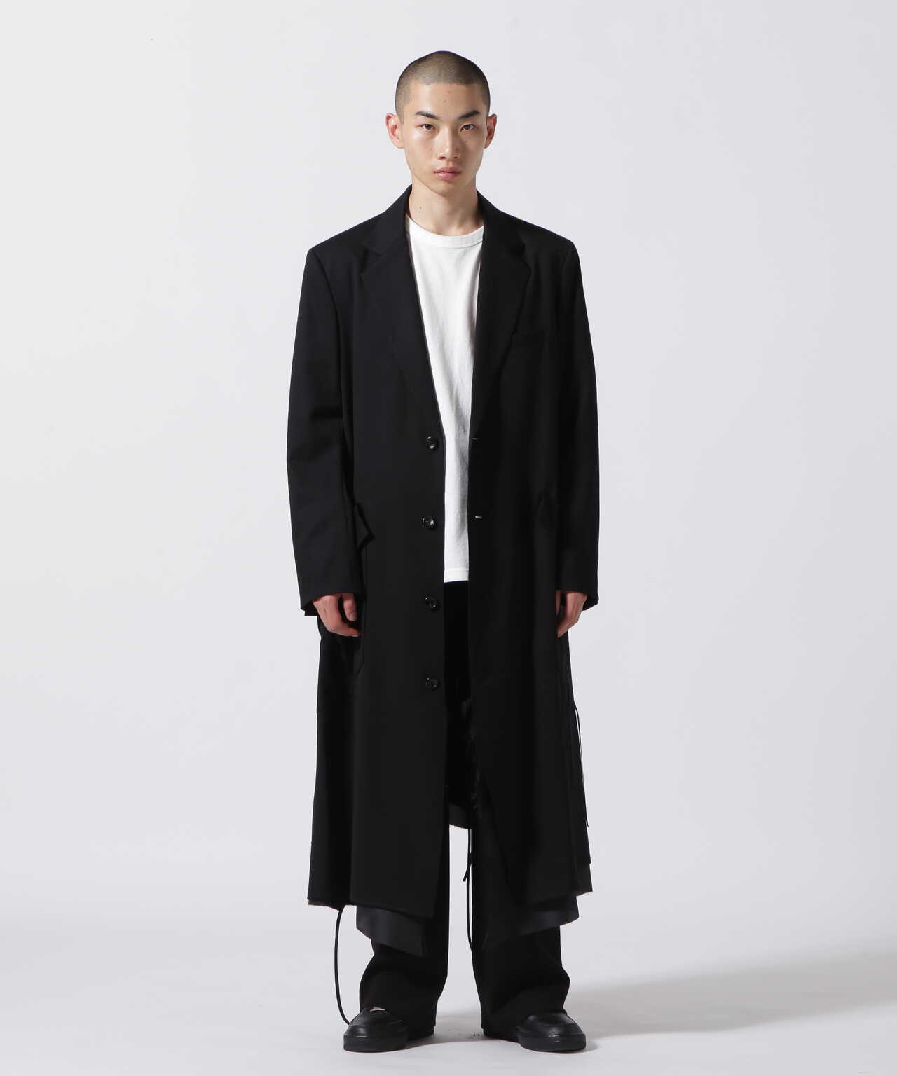 sulvam/サルバム/GABARDINE PIPING LONG COAT/ギャバジンパイピング