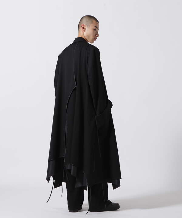 sulvam/サルバム/GABARDINE PIPING LONG COAT/ギャバジンパイピング