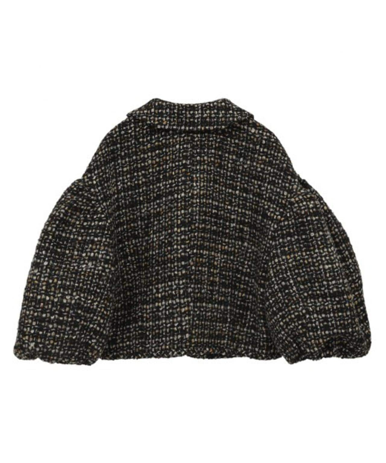 CLANE/クラネ/MIX TWEED PUFF SLEEVE JACKET | LHP ( エルエイチピー